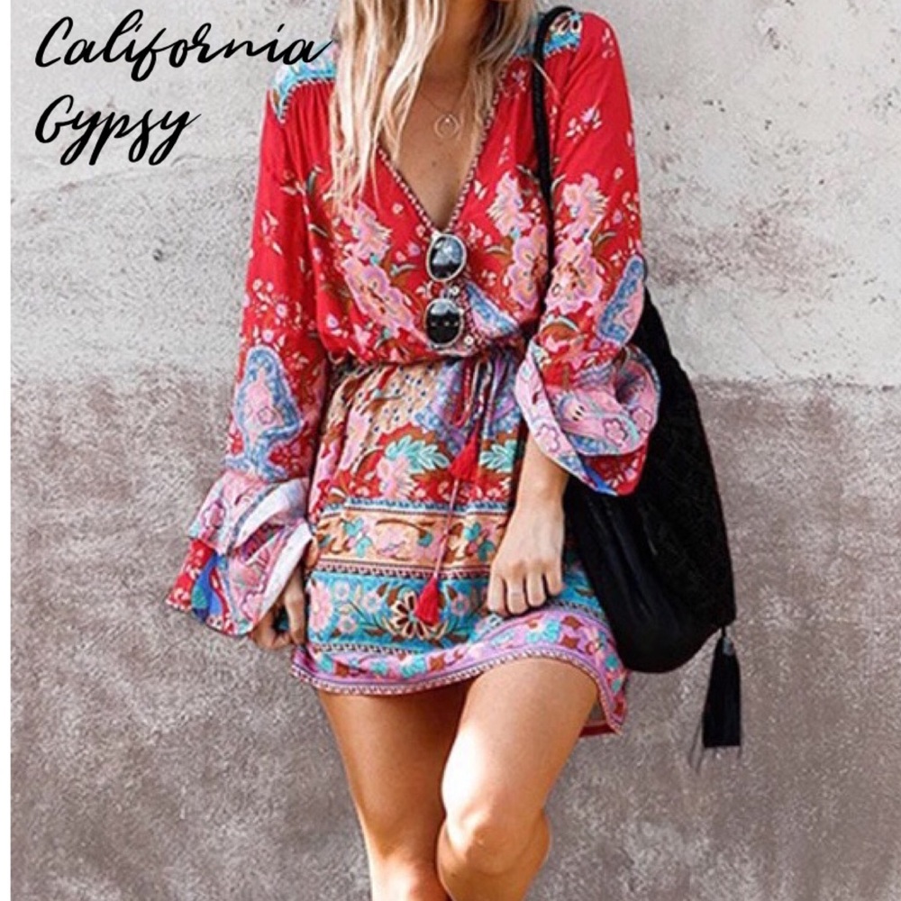 Gypsy Boho Lotus Boho Playdress Dress
